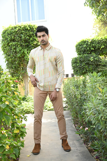 Summer Orange Organic Shirt