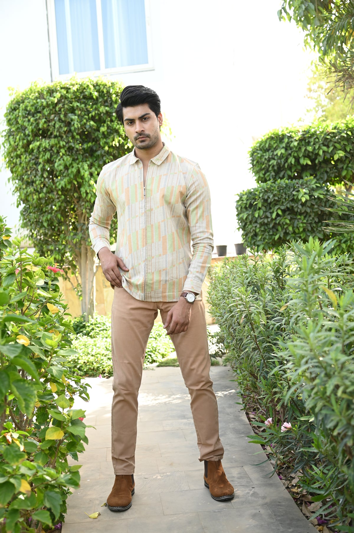 Summer Orange Organic Shirt