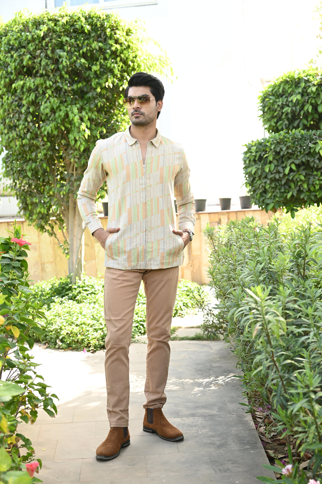 Summer Orange Organic Shirt