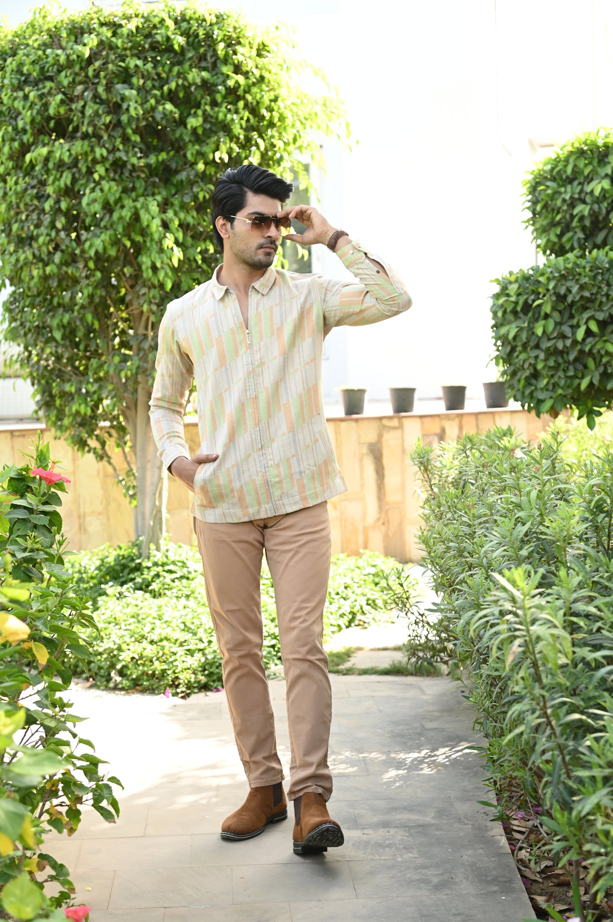 Summer Orange Organic Shirt