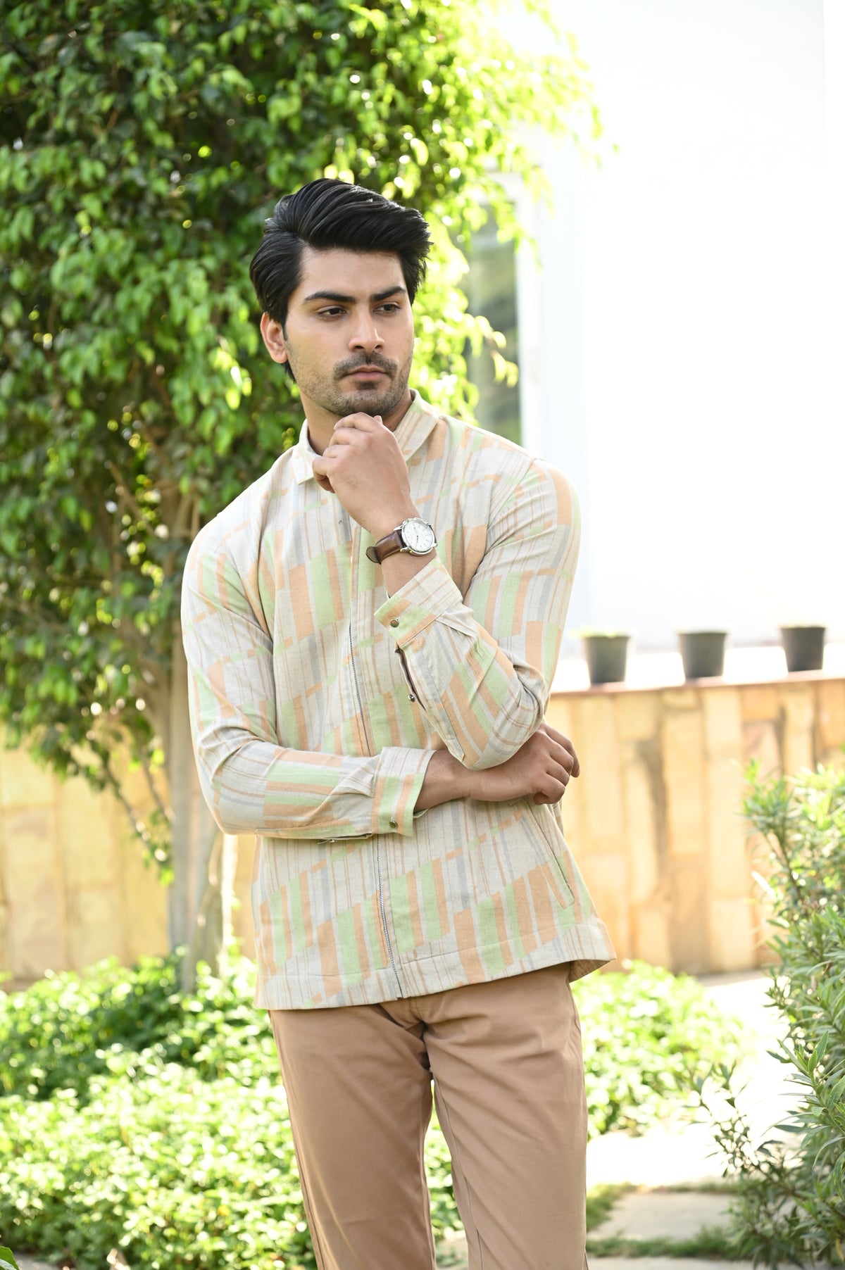 Summer Orange Organic Shirt