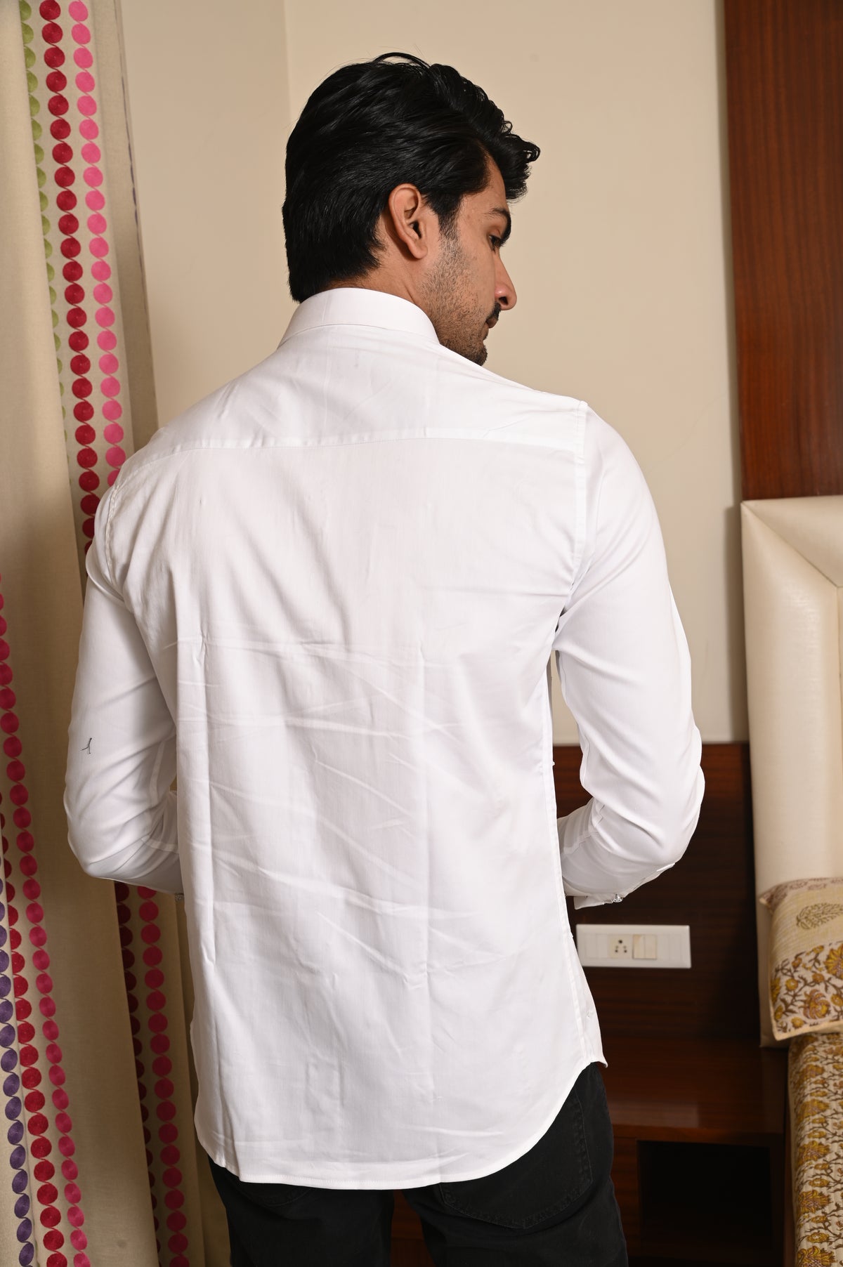 White Caterpillar Shirt