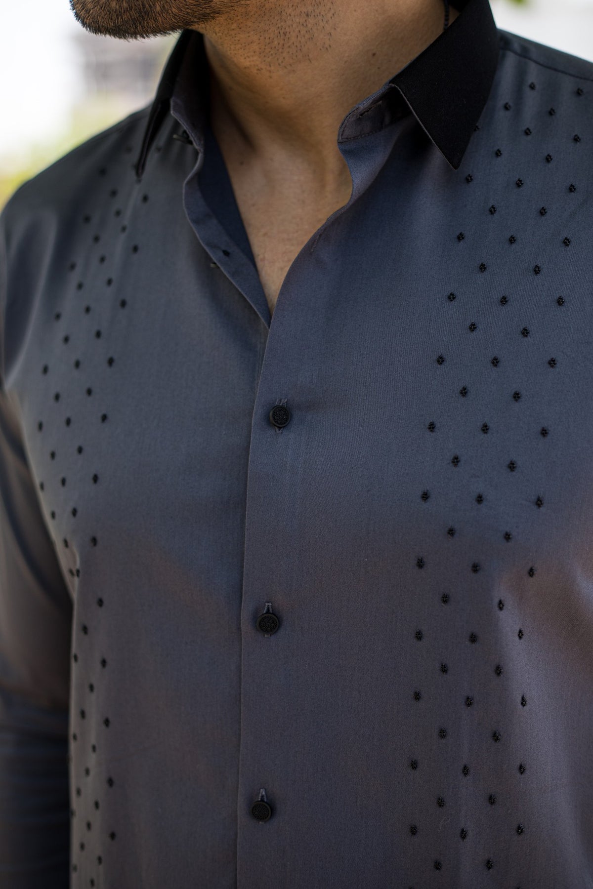 Grey Pearl Shirt