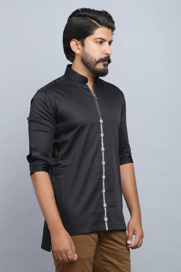 Black Zipper shirt