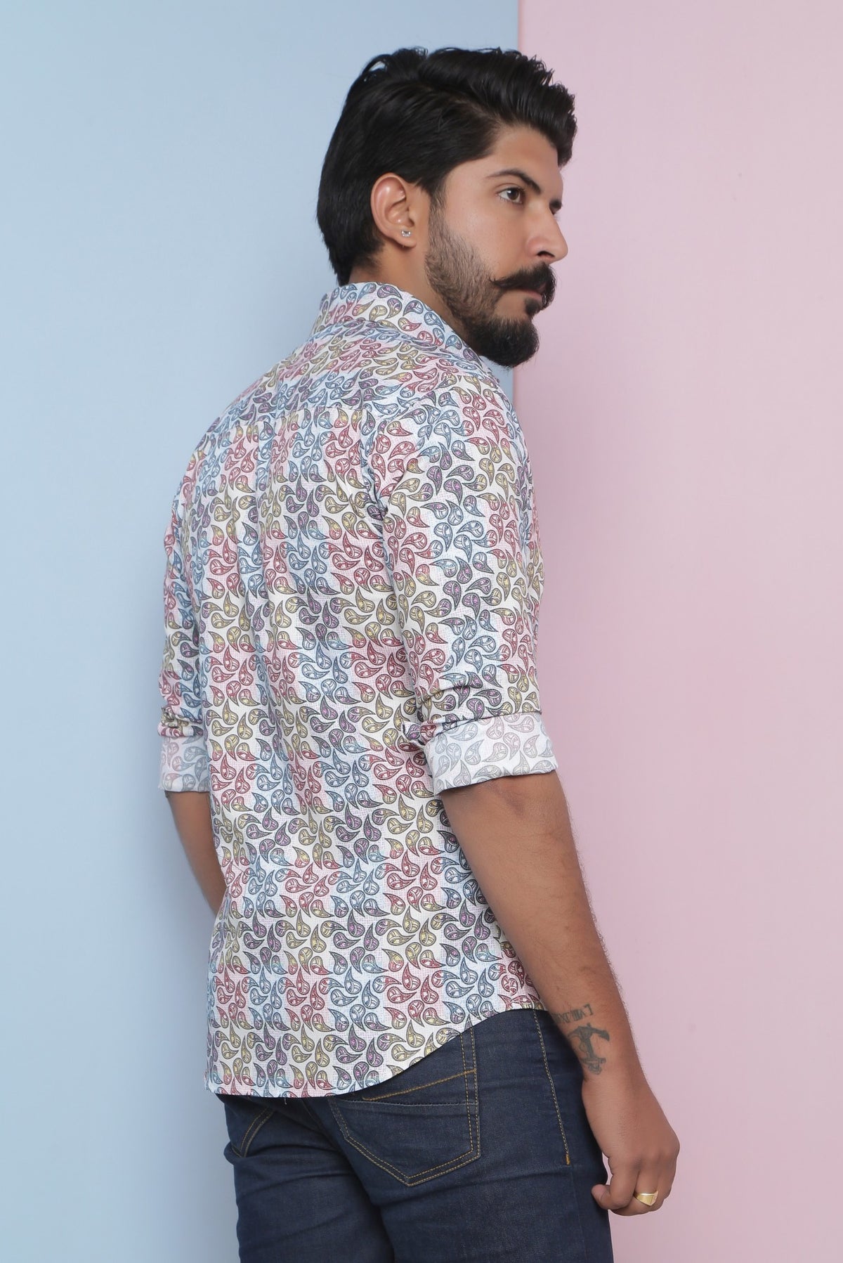 Multicolor Paisleys Shirt