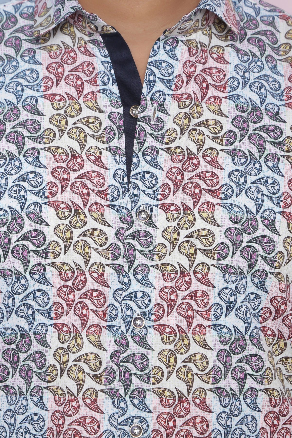 Multicolor Paisleys Shirt