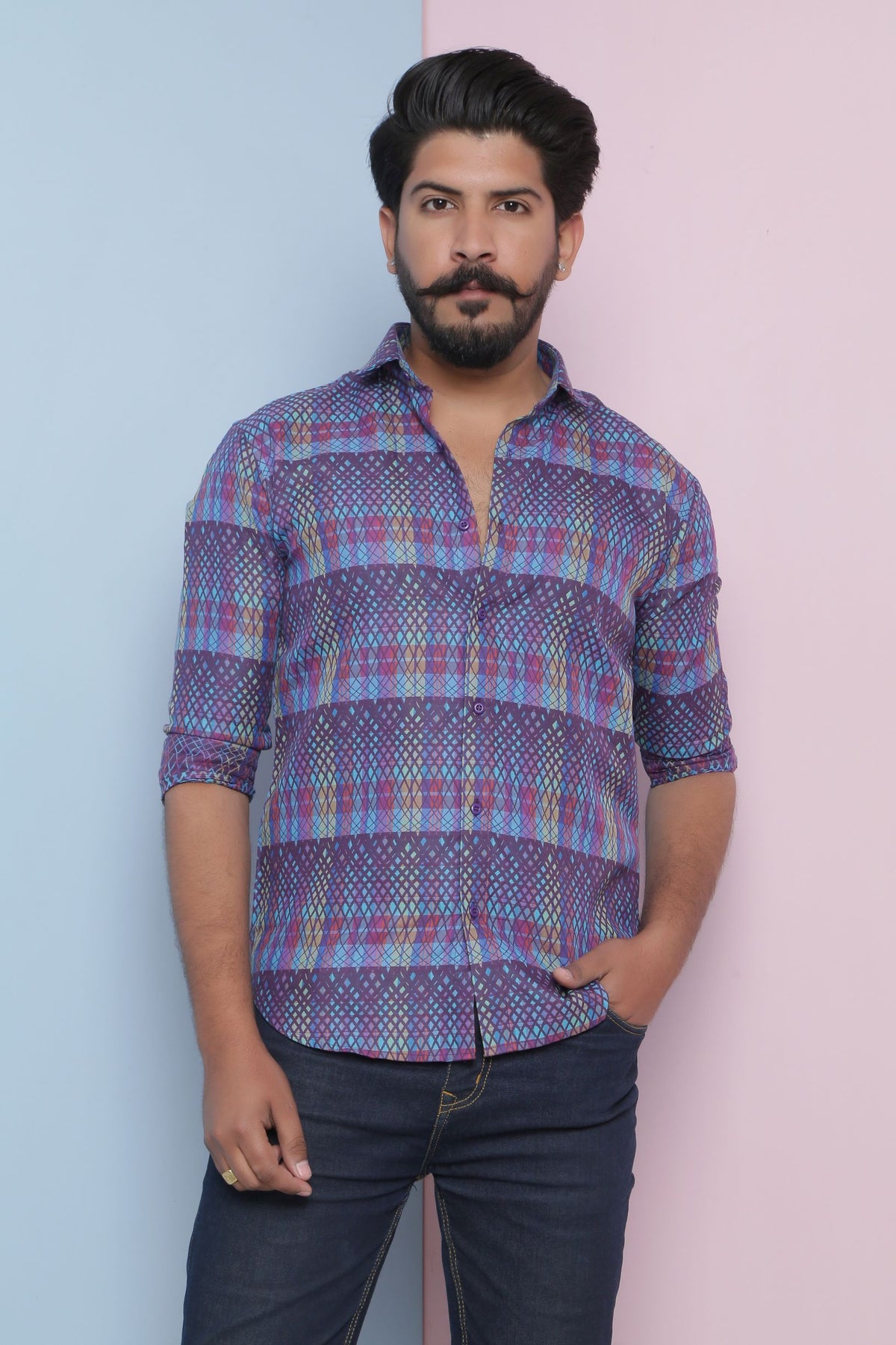 Chevron Print Shirt