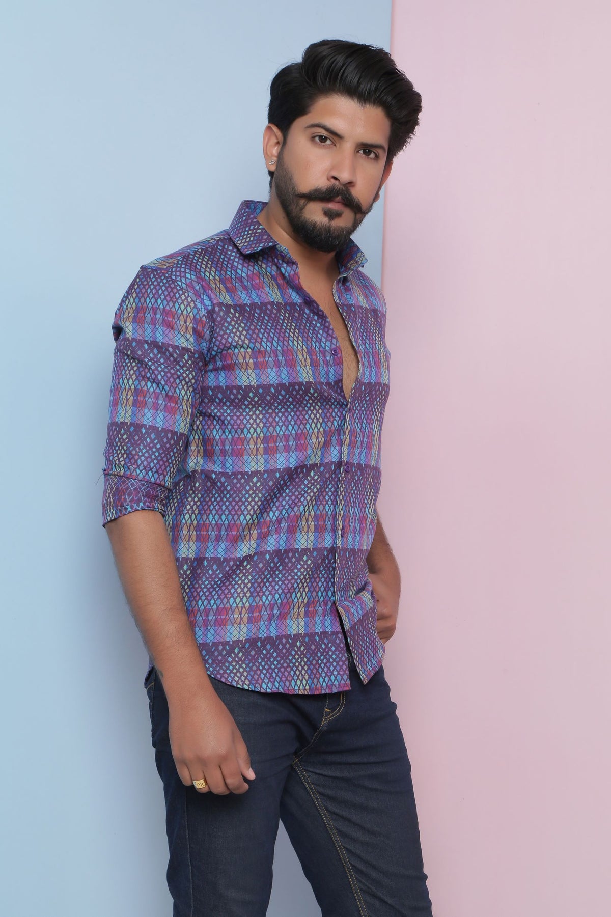 Chevron Print Shirt