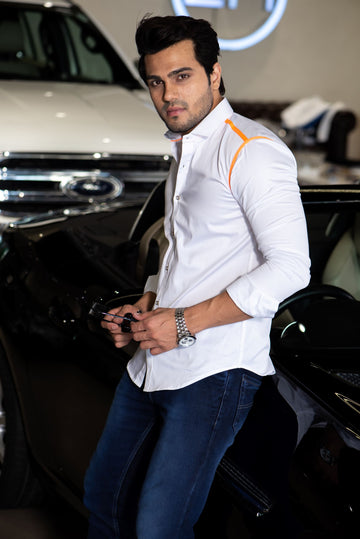 Neon Stripes Shirt