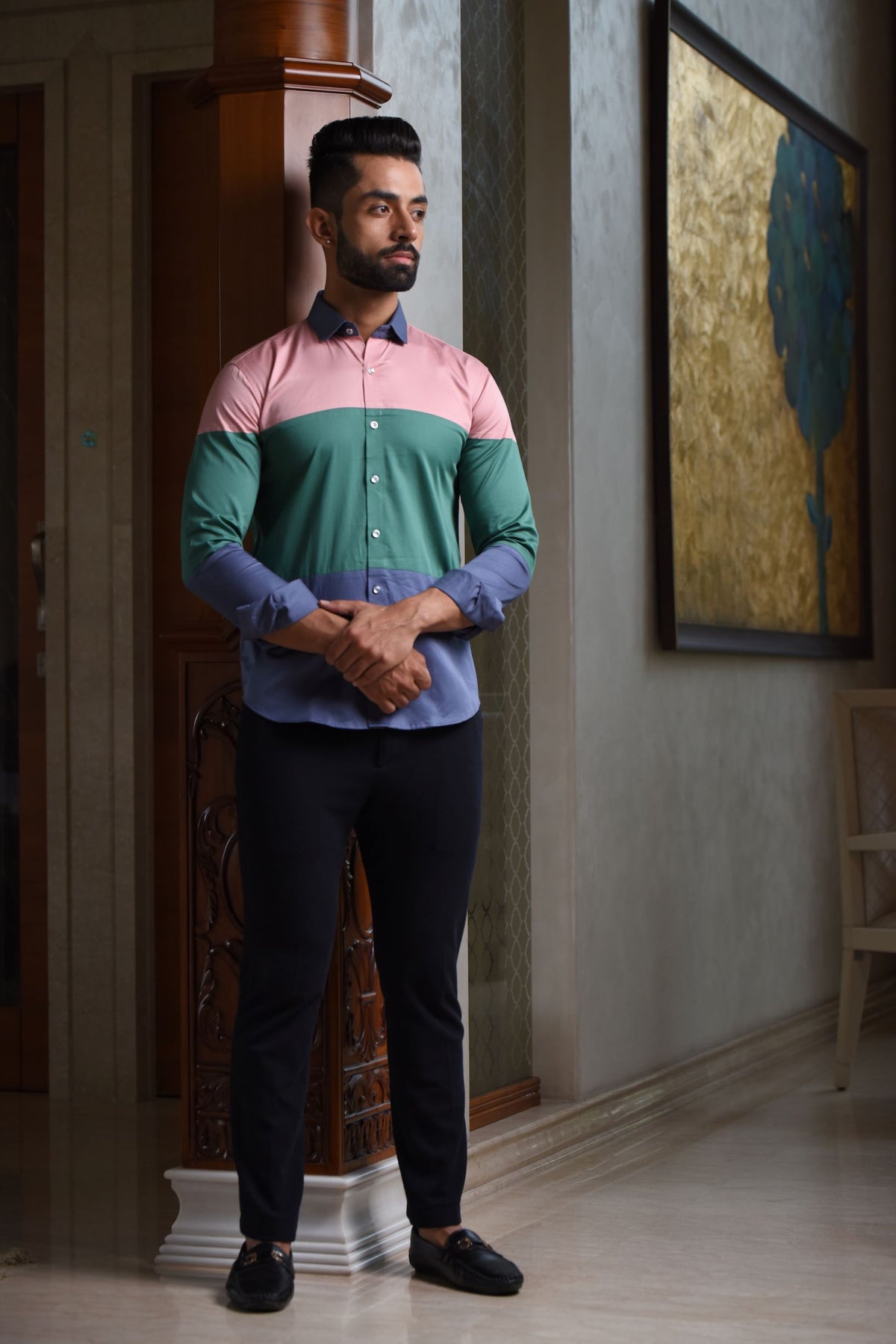 Tri-color Shirt