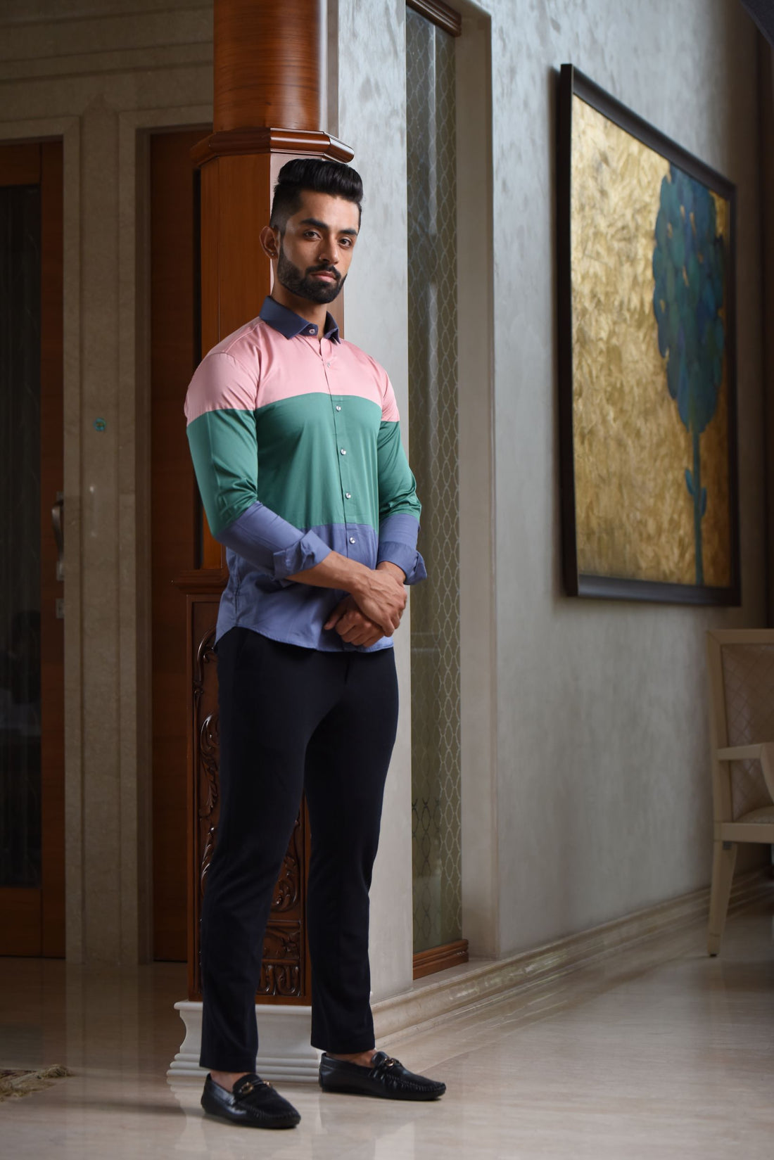 Tri-color Shirt