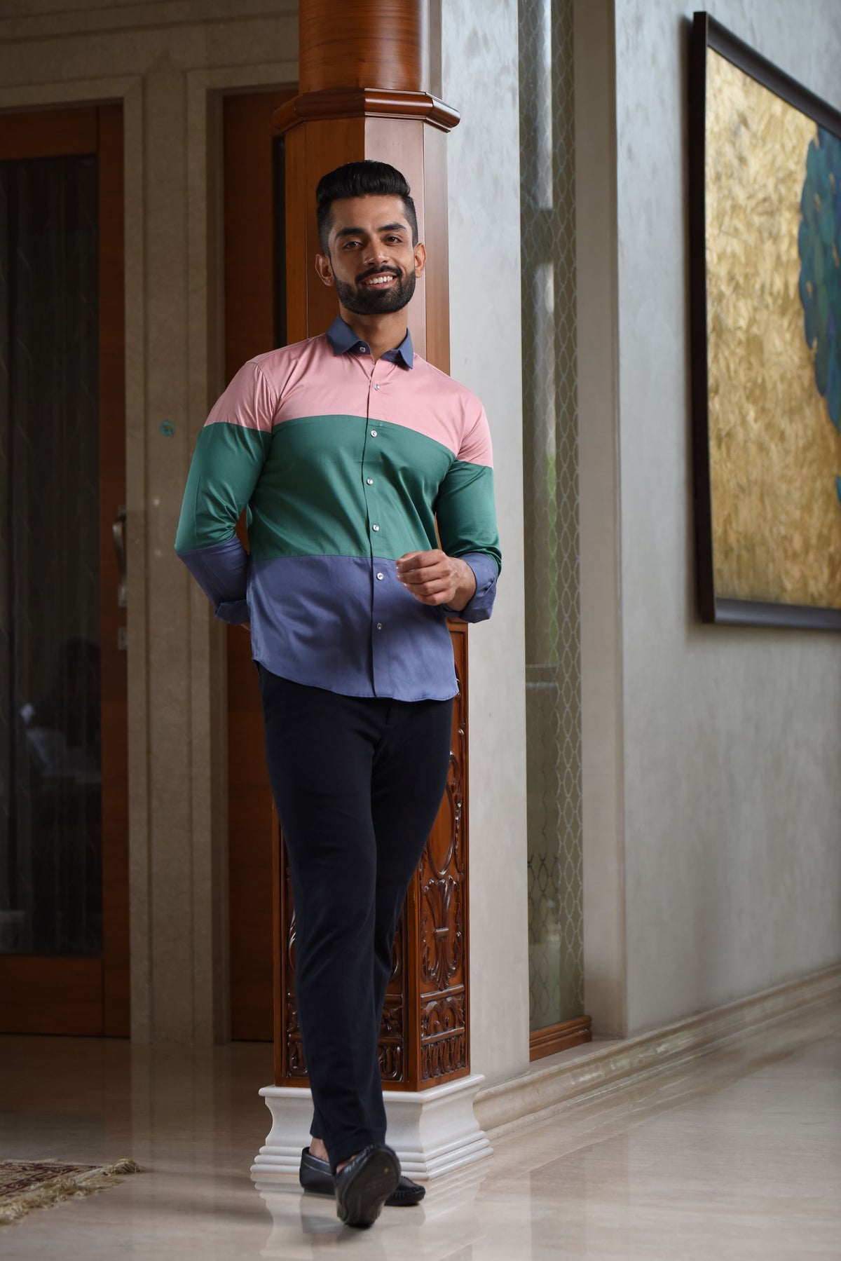 Tri-color Shirt