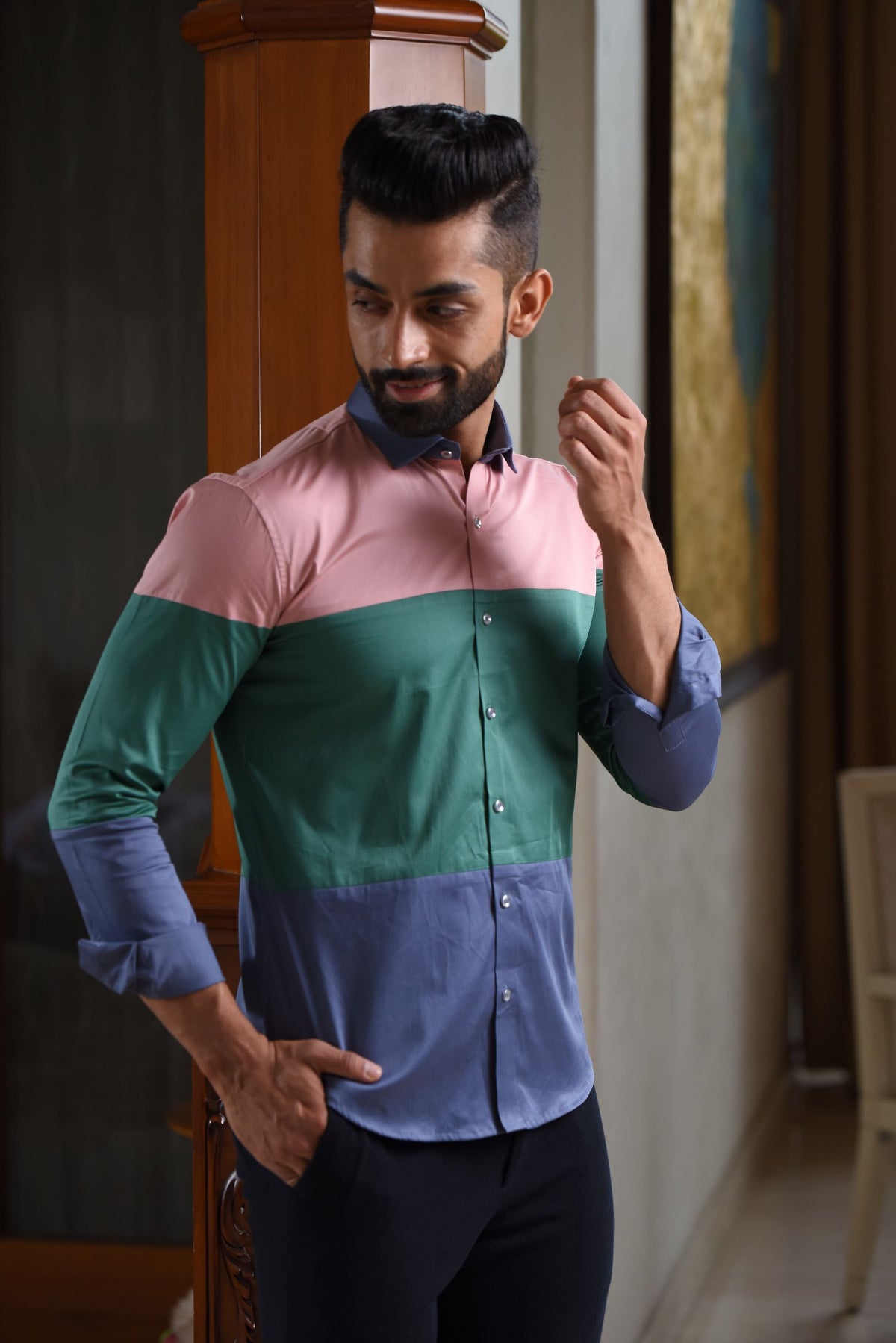 Tri-color Shirt